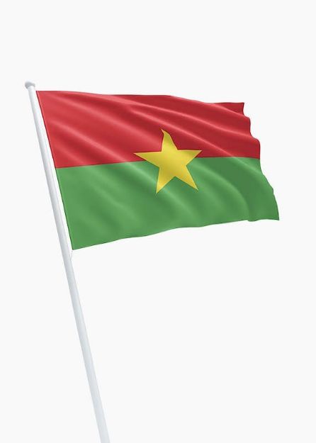 Vlag Burkina Faso - 100x150cm Spun-Poly